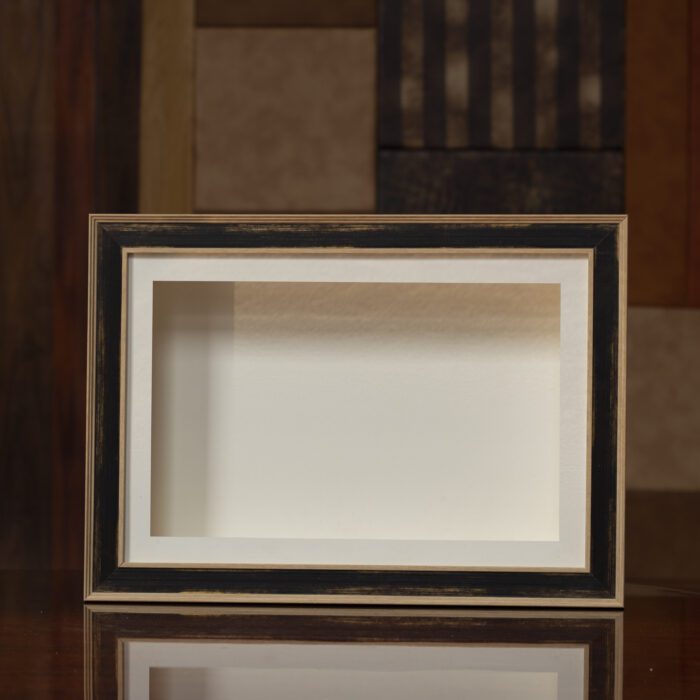 3D Box Luxury Frame for Handcasting (Walnut Brown)